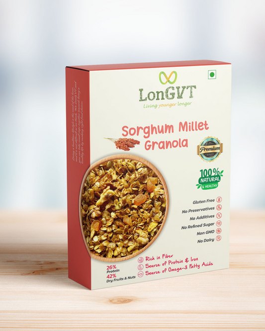 SORGHUM MILLET GRANOLA 340 gm