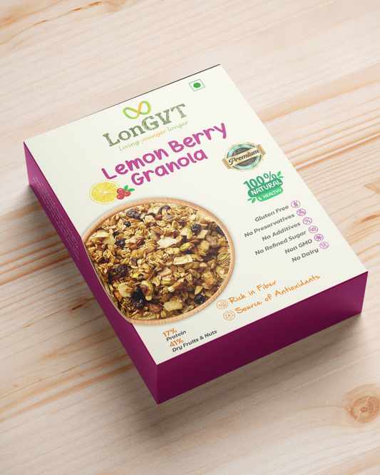 LEMON BERRY GRANOLA 340 gm