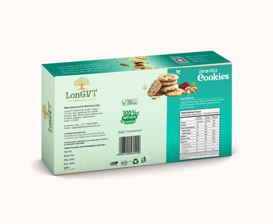 Zafran Pista Cookies 220 gm