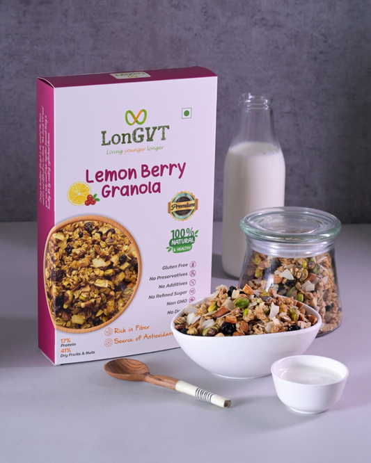 LEMON BERRY GRANOLA 340 gm