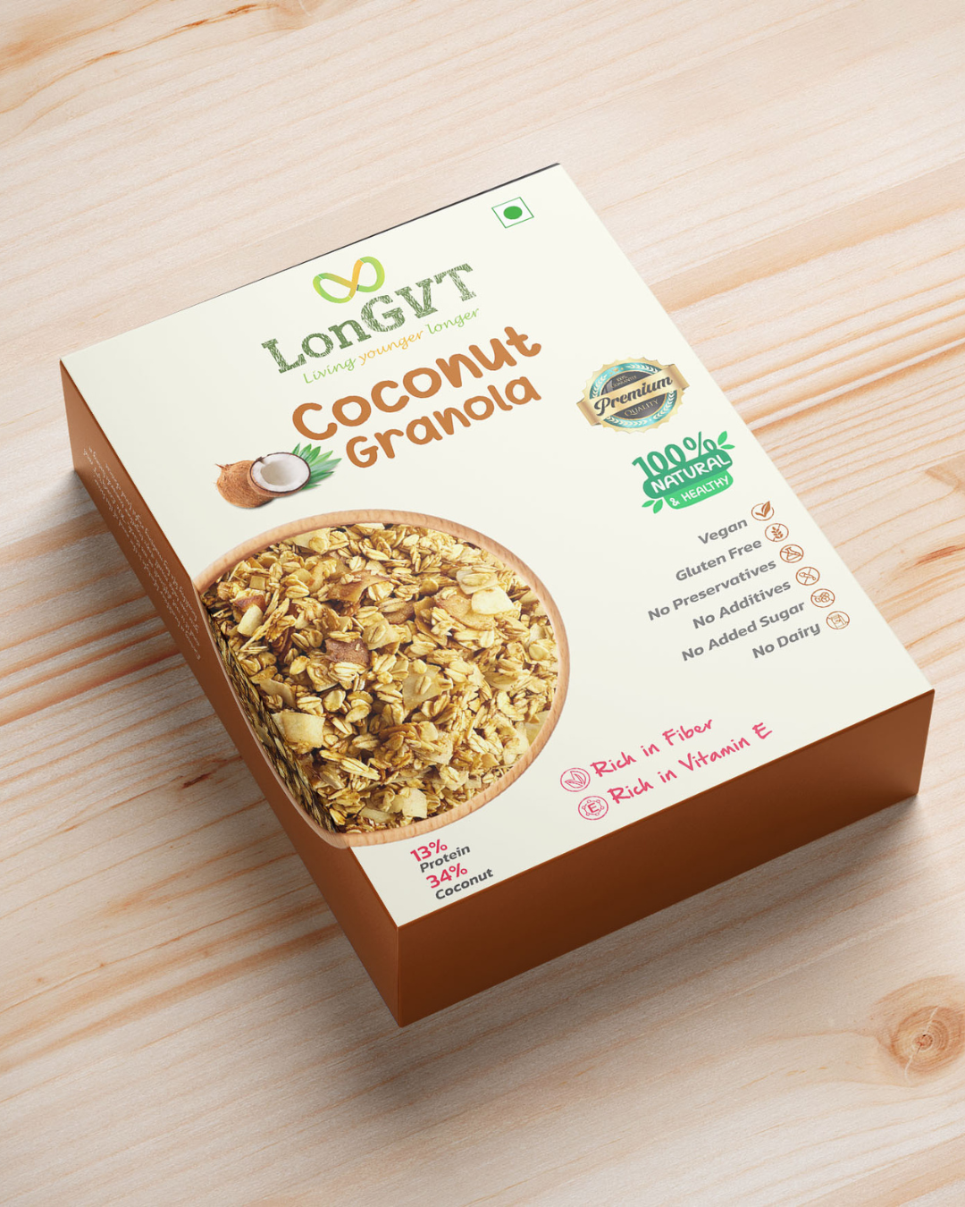 COCONUT GRANOLA 340 gm